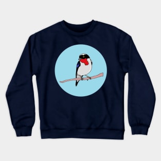 Cherry-Throated Tanager Crewneck Sweatshirt